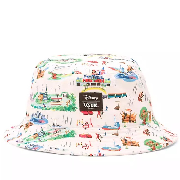 Vans Disney Bucket Hat Magic Kingdom 50th Anniversary Theme Park